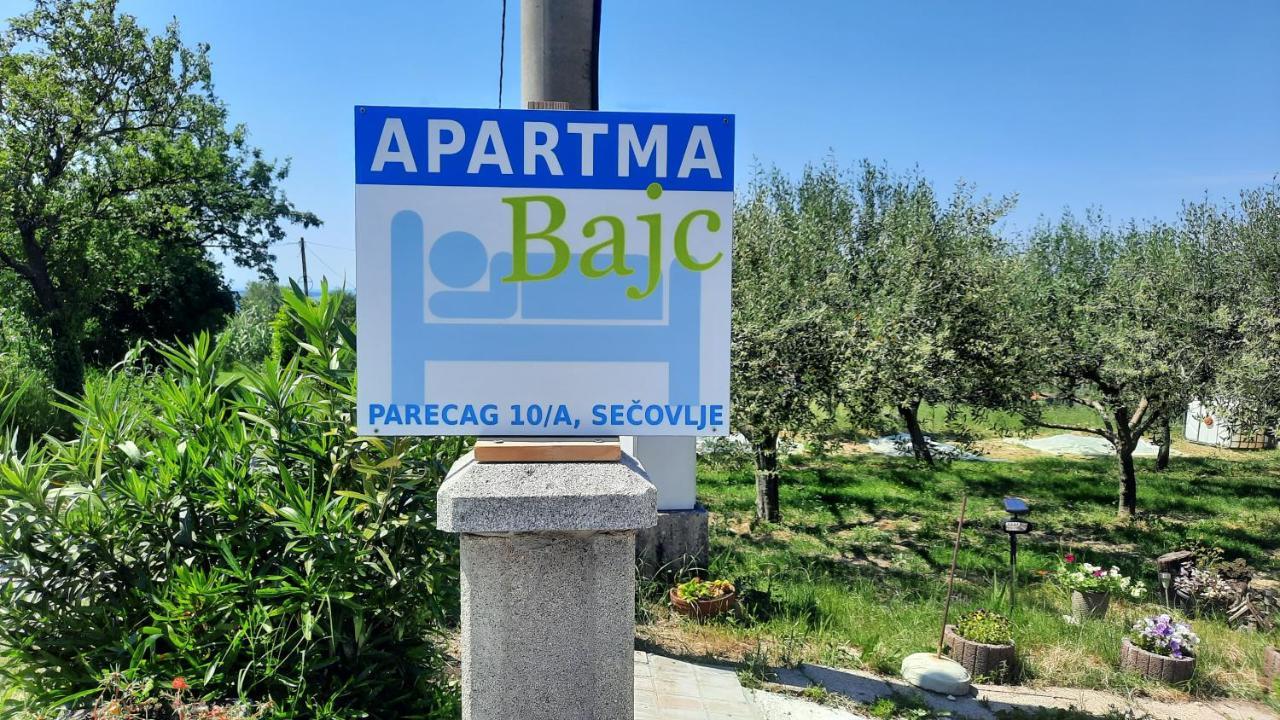 Apartma Bajc Sečovlje Exterior foto